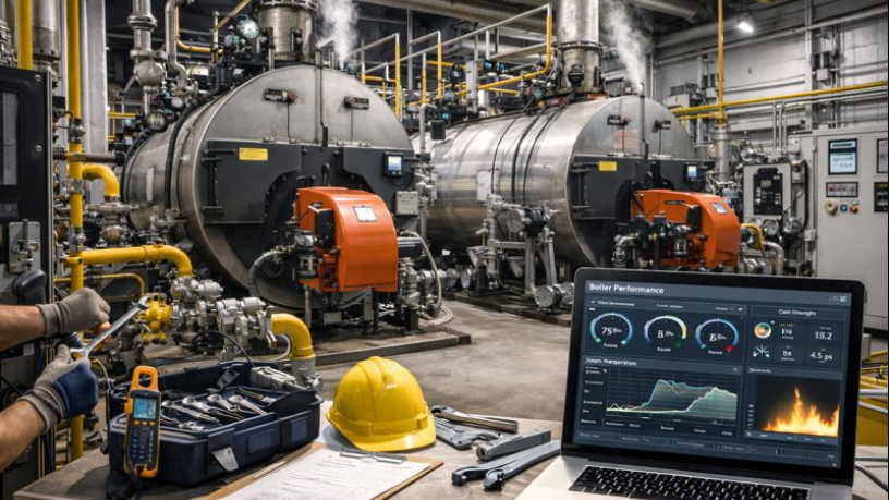 A eficiência operacional em caldeiras industriais é assegurada por Odair José Mannrich.